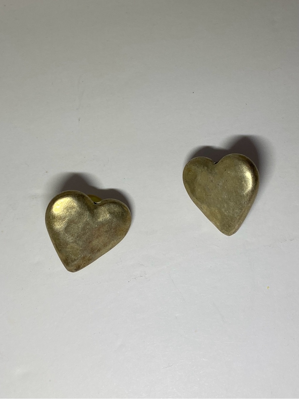 Unbranded Gold Heart Stud Earrings